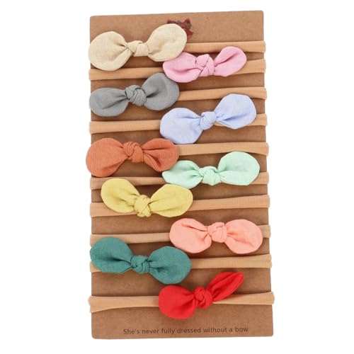 BAZEITFLOW 10 Stück Teiliges Stirnband Elastisch Nahtlos Weich Flachsähnliches Material mit Süßem Ohr Design Hautfreundlich Spurlos Modisch Vielseitig für Hochzeit Festival Fotografie BAZEITFLOW 10 Stück Teiliges Stirnband Elastisch Nahtlos Weich Flachsähnliches Material mit Süßem Ohr Design Hautfreundlich Spurlos Modisch Vielseitig für Hochzeit Festival Fotografie von BAZEITFLOW