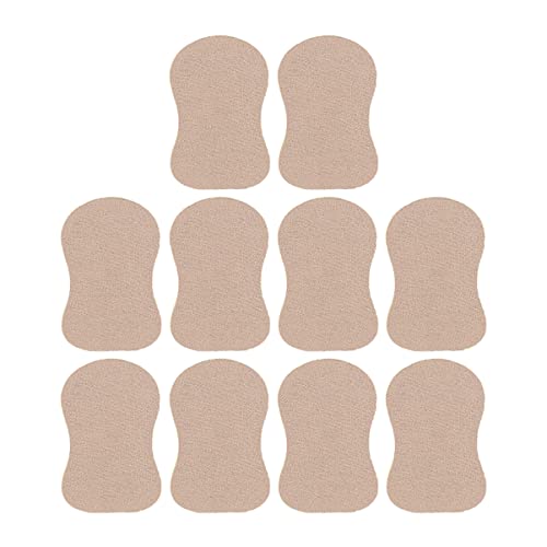 BAZEITFLOW 10 Stück Unterarm Schweißpads für Erwachsene Unsichtbare Hautfreundliche Schweißschutzkleber für Sommer Diskrete Schweißpolster für Herren und Damen für Ganzen Tag von BAZEITFLOW