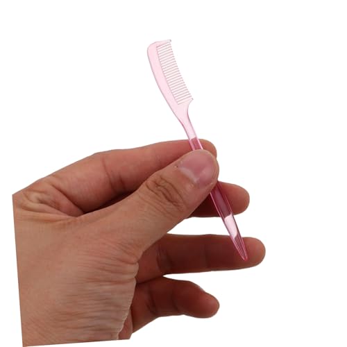BAZEITFLOW 100 Stück Mini Beauty Makeup Comb Multifunctional Eyebrow Brush Lash Separator Bangs Grooming Tool für Frauen und Profis von BAZEITFLOW