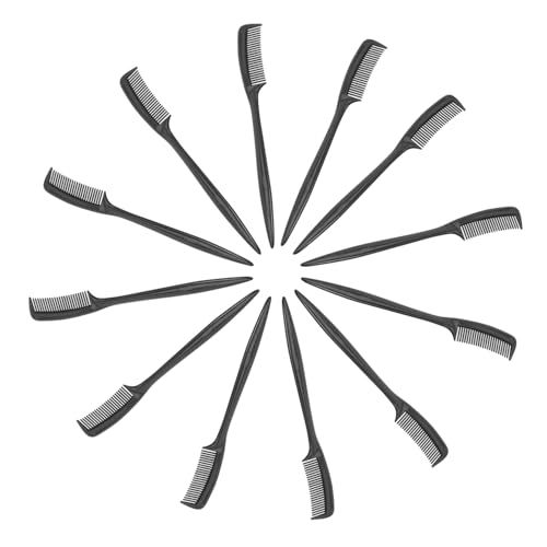 BAZEITFLOW 100stücke Kleiner Augenbrauenkamm Für Make-up Wiederverwendbare Augenbrauenbürste Wimpernkamm Augenbrauenpflegewerkzeug Trennen Von Mascara-klumpen Formen von BAZEITFLOW
