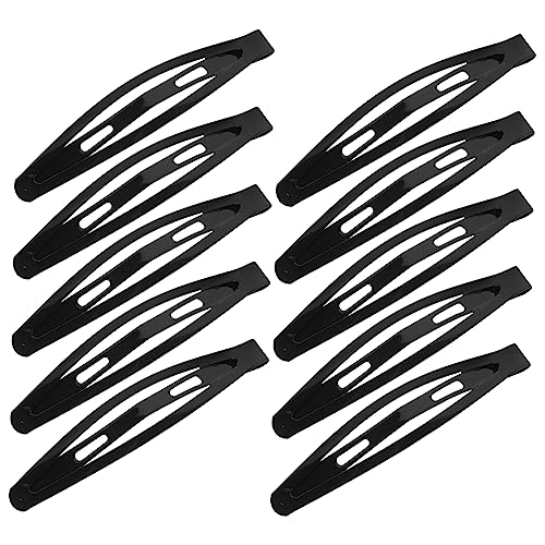 BAZEITFLOW 10stücke Haarspangen Für Frauen Und Mädchen Langlebige Haarnadeln Aus Robustem Material Schönheitszubehör Für Partys Hochzeiten Fotos Und Täglichen Gebrauch Schwarz von BAZEITFLOW