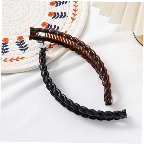 BAZEITFLOW 12 Stück Teiliges Bananen haarspangen aus Robustem Kunststoff für Dickes Haar Vielseitig für Wellen Hochsteckfrisuren Dutt und Stirnfransen Leichte Tragbare Haarklammern für Damen von BAZEITFLOW