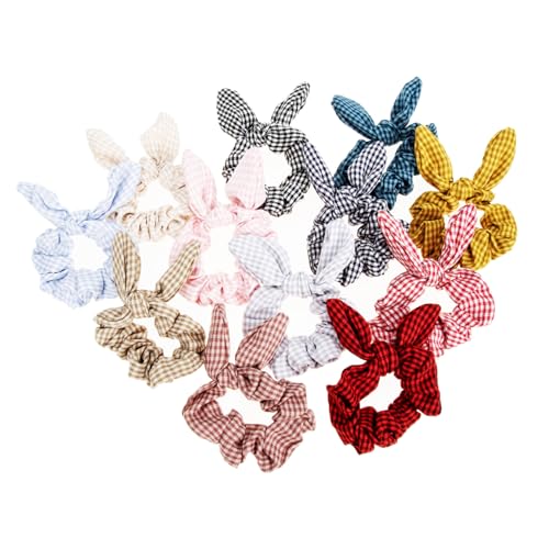 BAZEITFLOW 12 Stück Teiliges Elastische Haargummis mit Süßen Hasenohren und Schleifen Weiche Flexible Haarschleifen für Damen und Mädchen Schonend zu Haaren für Zöpfe Pferdeschwanz und BAZEITFLOW 12 Stück Teiliges Elastische Haargummis mit Süßen Hasenohren und Schleifen Weiche Flexible Haarschleifen für Damen und Mädchen Schonend zu Haaren für Zöpfe Pferdeschwanz und von BAZEITFLOW