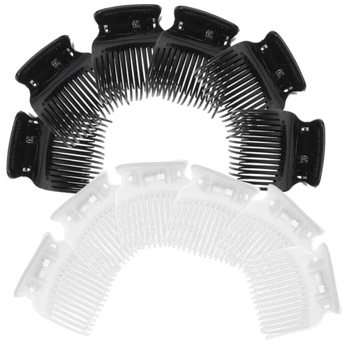 BAZEITFLOW 12 Stück Teiliges Hot Roller Clips für Langes Haar Hitzebeständige Lockenhalter mit Isolierender Klammer Vielseitig zum Stylen und Schutz Leicht und Kompakt für Damen und Friseure von BAZEITFLOW