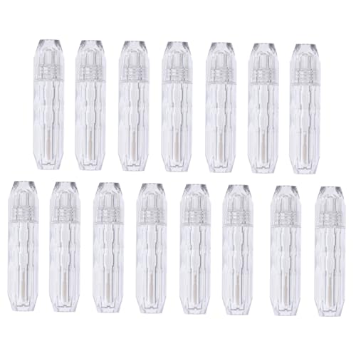 BAZEITFLOW 15 Stück Teiliges Transparentes Lip Gloss Röhrchen DIY Kosmetische Lippenpflege Behälter Leicht Nachfüllbar aus Hochwertigem Material für Unterwegs und Reise BAZEITFLOW 15 Stück Teiliges Transparentes Lip Gloss Röhrchen DIY Kosmetische Lippenpflege Behälter Leicht Nachfüllbar aus Hochwertigem Material für Unterwegs und Reise von BAZEITFLOW