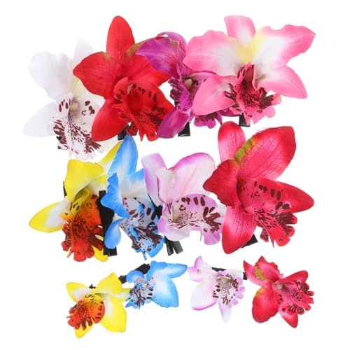 BAZEITFLOW 16 Stück Teiliges Blumen Haarclip für Mädchen Leichte Bequeme Haarschmuck Accessoires in Farben Langlebig Vielseitig für Hochzeit Geburtstag und Alltag Boho Stil von BAZEITFLOW