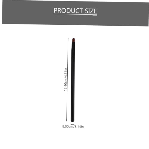 BAZEITFLOW 18 Stück Teiliges Make up pinsel set Flach Eyeliner Concealer Pinsel Augenbrauen Makeup Bürsten für Präzises Auftragen Vielseitig Tragbar von BAZEITFLOW