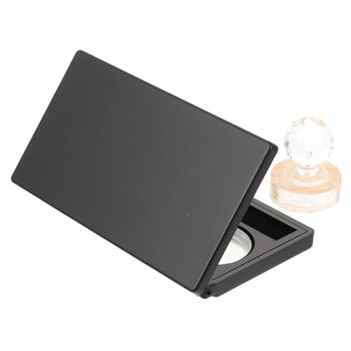 BAZEITFLOW Leere Lidschattenpalette Mit Spiegel Tragbare Kosmetik-box Für Farbschalen Für Diy-make-up Aufbewahrung Und Geschenke Für Frauen von BAZEITFLOW