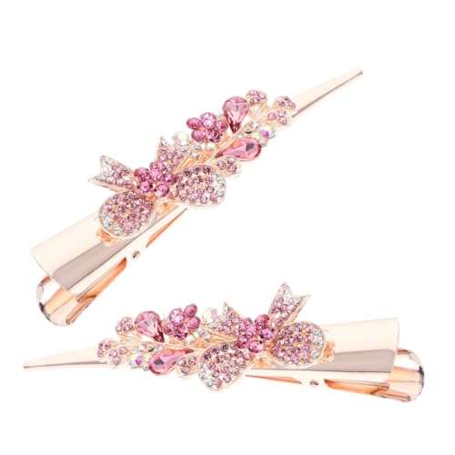 BAZEITFLOW 2 Stück Haarklammern mit Strass Schmetterlingsschleife Alligator Clips für Dickes Haar Rutschfeste Französische Haarschmuck Damen Modische Styling accessoires für Partys und BAZEITFLOW 2 Stück Haarklammern mit Strass Schmetterlingsschleife Alligator Clips für Dickes Haar Rutschfeste Französische Haarschmuck Damen Modische Styling accessoires für Partys und von BAZEITFLOW