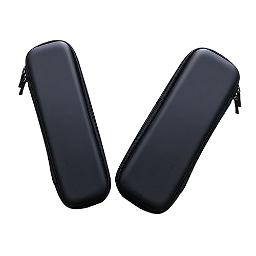 BAZEITFLOW 2 Stück Make Up Pinsel Aufbewahrungstasche Teiliges Schwarz Kosmetiktasche Pinsel Organizer Praktisch Langlebig Für Reisen Business Wochenendtrip von BAZEITFLOW