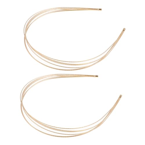 BAZEITFLOW 2 Stück Multilayer Metall Haarreifen Damen Dünn Haarschmuck Robust Rutschfest Eleganter Haarreif für Hochzeit Festival Alltag Vielseitig Modisch BAZEITFLOW 2 Stück Multilayer Metall Haarreifen Damen Dünn Haarschmuck Robust Rutschfest Eleganter Haarreif für Hochzeit Festival Alltag Vielseitig Modisch von BAZEITFLOW