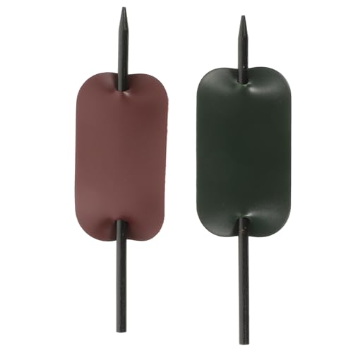 BAZEITFLOW 2 Stück Teiliges PU Leder Haarband mit Haarnadel Eleganter Ponytail Haarknoten Accessoire für Damen Vielseitig Tragbar bei Alltag Party und Hochzeit Modisch und Praktisch von BAZEITFLOW