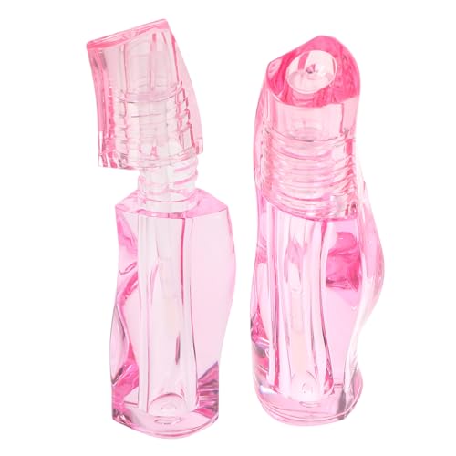 BAZEITFLOW 2 Stücke Nachfüllbare Lip Gloss Rohre Form Lippenstift Behälter Leere Lip Gloss Für Make-up von BAZEITFLOW