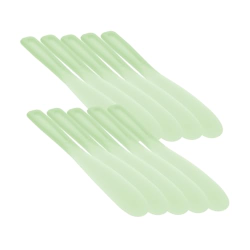 BAZEITFLOW 20 Stück Teiliges Silikon Make Up Spatel zum Mischen und Auftragen Multifunktionale Kosmetik Rührstäbchen für Foundation Lippenstift Lidschatten für Zuhause und Wiederverwendbar von BAZEITFLOW