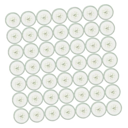 BAZEITFLOW 200 Stück Non Woven Eye Pads mit Gurken Motiv Atmungsaktive Hautfreundliche Augenpflege Patches für Frauen Feuchtigkeitsspendend und Hautschonend für Empfindliche Augenpartie von BAZEITFLOW