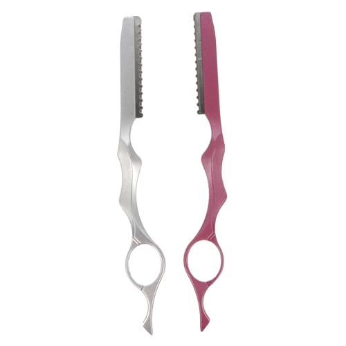 BAZEITFLOW 2stücke Effiliermesser Set Für Haar Schneiden Und Ausdünnen Rasiermesser Zum Stufenschneiden Präzises Und Einfaches Styling-werkzeug Für Salon Und Heimgebrauch von BAZEITFLOW