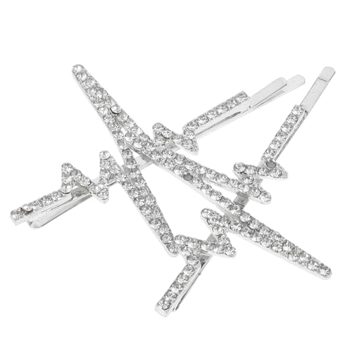 BAZEITFLOW 2stücke Elegante Haarklammern Mit Funkelnden Strasssteinen Für Hochzeiten Und Formelle Anlässe Vintage Haarspangen Für Damen Vielseitige Haaraccessoires von BAZEITFLOW