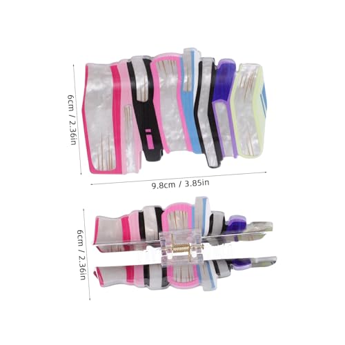BAZEITFLOW 2stücke Buch-haarklammern Für Frauen Kreative Haarschmuck Aus Acryl Farbenfrohe Haarklammern Mit Buchmuster Leicht Und Robust Sicherer Halt Für Haarsträhnen Für von BAZEITFLOW