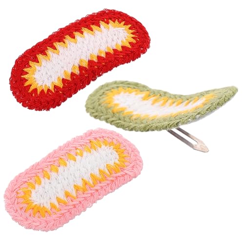 BAZEITFLOW 3 Stück Handgefertigte Wollblumen Haarklammern für Mädchen Bunte Haaraccessoires für Alltag Partys und Besondere Anlässe Geeignet für Frauen und Mädchen BAZEITFLOW 3 Stück Handgefertigte Wollblumen Haarklammern für Mädchen Bunte Haaraccessoires für Alltag Partys und Besondere Anlässe Geeignet für Frauen und Mädchen von BAZEITFLOW