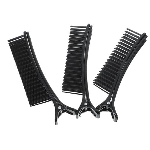 BAZEITFLOW 3 Stück Teiliges Haarvolumen Volumen Clips Haarstyling Werkzeug Leichte Haarspangen für Locken und Ansatz Styling Hitze für Damen und Friseure von BAZEITFLOW