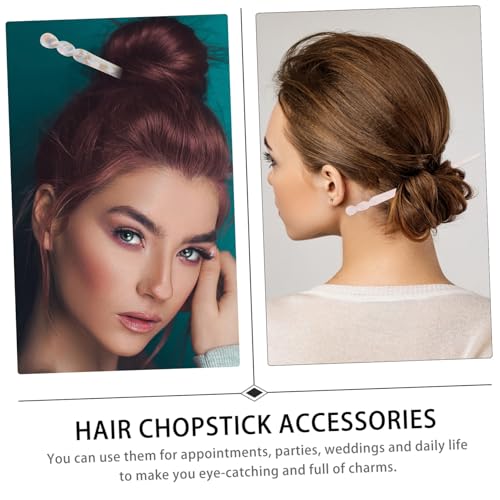 BAZEITFLOW 4 Stück Teiliges Damen Haarstäbchen Chignon Haarnadeln Vintage Stil Langlebig und Stabil für Elegantes Haarstyling Geeignet für Dickes und Dünnes Haar Modische Haarschmuck BAZEITFLOW 4 Stück Teiliges Damen Haarstäbchen Chignon Haarnadeln Vintage Stil Langlebig und Stabil für Elegantes Haarstyling Geeignet für Dickes und Dünnes Haar Modische Haarschmuck von BAZEITFLOW