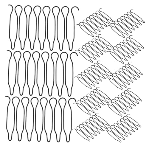 BAZEITFLOW 40 Stück Haarkamm U-form Metall Haarklammern Mini Haarfixierer Unsichtbare Haarhalter Für Frauen Mädchen Vielseitiges Styling Zubehör Für Dutt und Hochsteckfrisuren von BAZEITFLOW