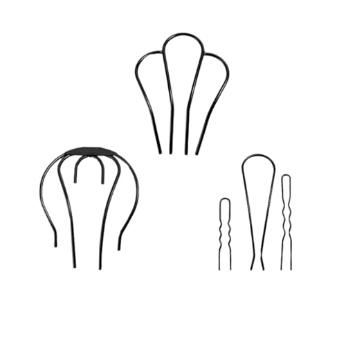 BAZEITFLOW 5 Stück Teiliges Damen U förmige Haarspangen aus Langlebigem Material Modische Dekorative Haarkämme in Designs zum Fixieren von Dutts für Alltag Party und Büro BAZEITFLOW 5 Stück Teiliges Damen U förmige Haarspangen aus Langlebigem Material Modische Dekorative Haarkämme in Designs zum Fixieren von Dutts für Alltag Party und Büro von BAZEITFLOW