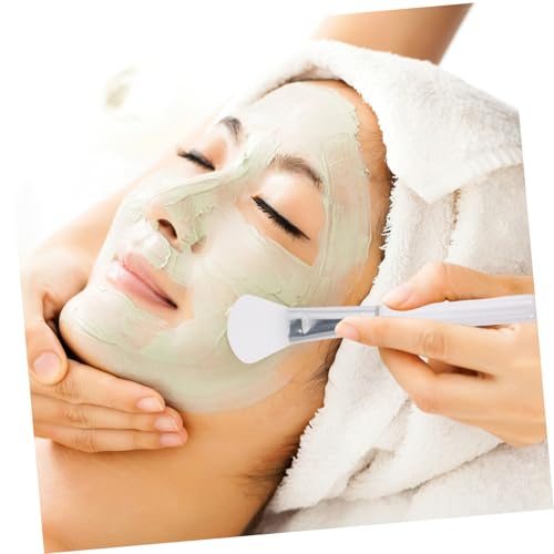 BAZEITFLOW 5 Stück Teiliges Silikon Gesichtsmaske Pinsel Ergonomischer Applikator für Gleichmäßiges Auftragen von Kompakt und Wiederverwendbar für Augen Nasenpartien Einfach zu Reinigen von BAZEITFLOW