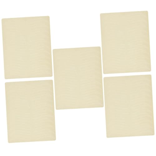 BAZEITFLOW 5 Stück Teiliges Übungshaut aus Elastischem Silikon für Augenbrauen Eyeliner und Körper Hautähnlich Einfach zu Bemalen Kompatibel mit Tattoo Maschine und für Anfänger und Profis von BAZEITFLOW