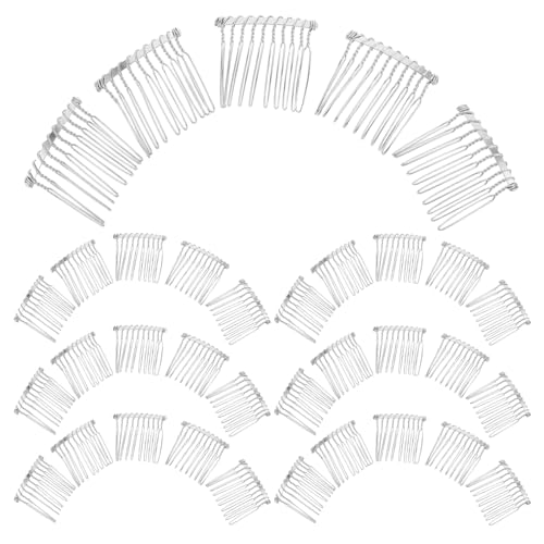 BAZEITFLOW 50 Stück Teiliges Metall Haarkamm für Braut Starker Griff und Schönes Diadem-design für Hochzeiten Partys und Festliche Hochsteckfrisuren bei Frauen und Mädchen von BAZEITFLOW