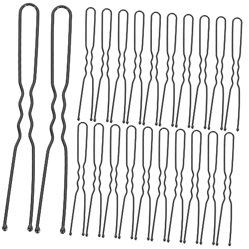 BAZEITFLOW 50 Stück U Förmige Haarnadeln für Damen Hochwertige Haarklammern zum Stylen von Duttfrisuren Rutschfest und Langlebig für Verschiedene Haarschnitte und Anlässe von BAZEITFLOW