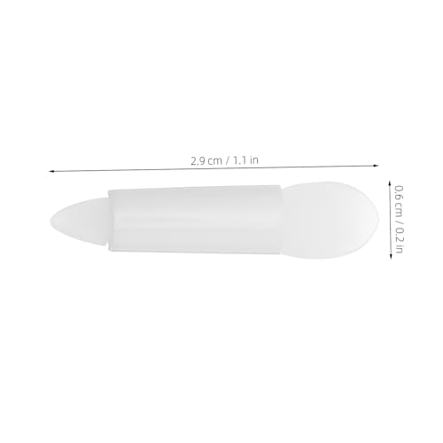 BAZEITFLOW 50stücke Silikon-lippenstift-applikator Make-up-tool Für Lippen Wiederverwendbarer Silikon-lippenpinsel Kleiner Lidschatten-applikator Zum Auftragen Von Lidschatten Und Lipgloss von BAZEITFLOW