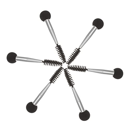 BAZEITFLOW 6stücke Teiliges Make-up-pinsel Augenbrauenpinsel Wimpernbürste Mascara-applicator Schwammapplikatoren Und Make-up-tools Für Frauen Und Mädchen von BAZEITFLOW