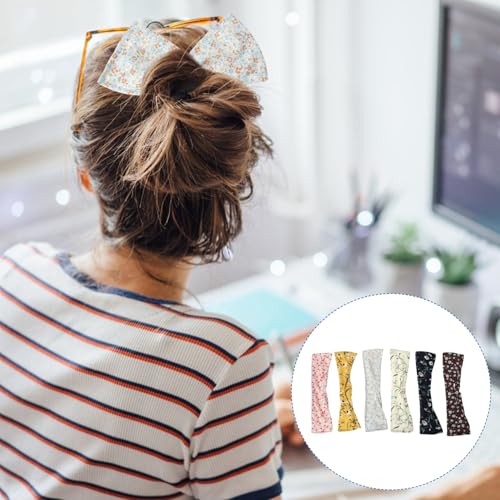BAZEITFLOW 6 Stück Teiliges Haar duttformer aus Strapazierfähigem Modische Haarschmuck bänder mit Gedrehtem Design für Damen zum Styling von Frischen Festen Hochsteckfrisuren im Alltag und von BAZEITFLOW
