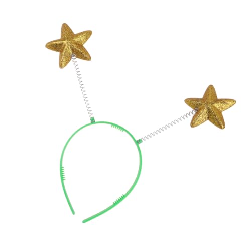 BAZEITFLOW 6 Stück Teiliges Lustige Haarbänder mit Gelben Schaumstoffsternen Federleichte Dehnbare Kopfbedeckung für Party Kostüm und Foto requisiten Komfortabel und Vielseitig Einsetzbar von BAZEITFLOW