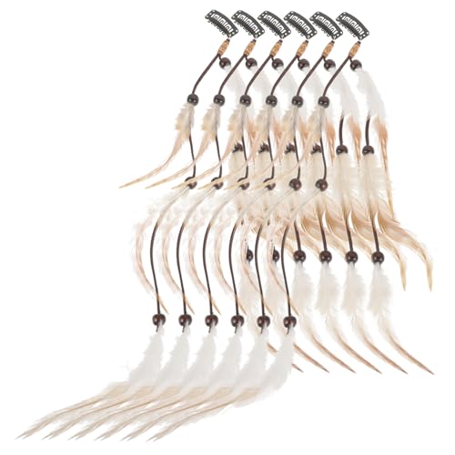 BAZEITFLOW 6 Stück Teiliges Vintage Haarklammern Ethnischer Haarschmuck Haarverlängerungen Clips für Frauen Cosplay Foto Requisiten und Vielseitige Haarstyling Accessoires von BAZEITFLOW