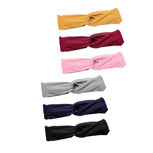 BAZEITFLOW 6Stücke Elastische Sport Stirnbänder für Damen Vielseitige Haarbänder Verschiedenen Farben für Fitness Yoga und Alltag Komfortable Langlebige Kopfbedeckungen BAZEITFLOW 6Stücke Elastische Sport Stirnbänder für Damen Vielseitige Haarbänder Verschiedenen Farben für Fitness Yoga und Alltag Komfortable Langlebige Kopfbedeckungen von BAZEITFLOW