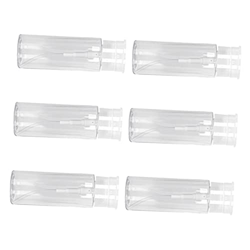 BAZEITFLOW 6Stücke Klare Nagellackreiniger Presse Flasche Transparente Make Up Entferner Spender Flasche für Reisen und Flüssigkeitsabgabe von BAZEITFLOW