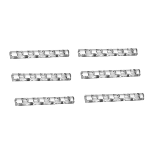 BAZEITFLOW 6stücke Pinsel Stift Halter Maniküre Stifthalter Für Nailart Pinselstifte Zeichenstifte Mit Standfläche Für Tischdekoration Und Stiftlagerung von BAZEITFLOW