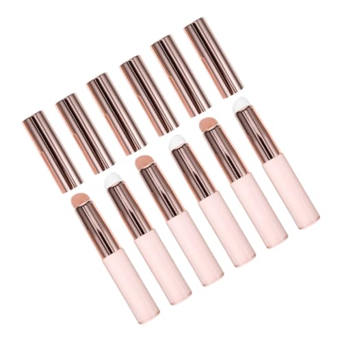 BAZEITFLOW 6stücke Silikon-lippenpinsel Kappen Für Lippenstift Und Lipgloss Kompakt Und Tragbar Für Damen Ermöglicht Präzises Auftragen Und Nahtlose Farbübergänge von BAZEITFLOW