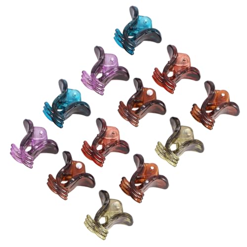 BAZEITFLOW 72 Stück Teiliges Kleine Haarklammern aus Langlebigem Kunststoff Bunte Mini Haarspangen für Mädchen und Damen Vielseitiger Haarschmuck für Täglichen Gebrauch Rutschfest und von BAZEITFLOW