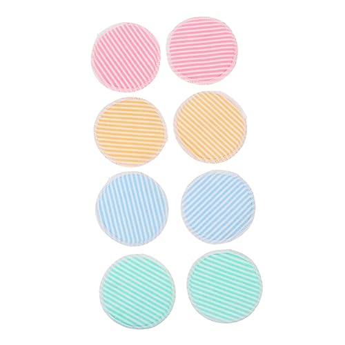 BAZEITFLOW 8stücke Make-up-entferner-pads Aus Bambus Wiederverwendbar Für Gesichtswaschung Und Reinigung Kompaktes Reisezubehör Geeignet Für Empfindliche Haut Zum Sanften Entfernen Von Make-u von BAZEITFLOW