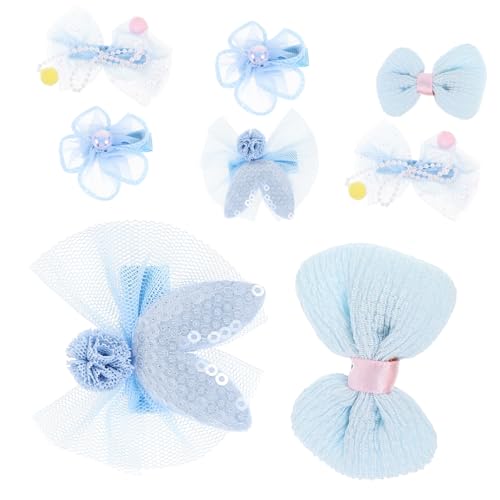 BAZEITFLOW 8stücke Ear Haarschmuck Teiliges Niedliche Haarspangen Für Junge Mädchen Für Partys Und Festivals Mit Bunten Designs Und Sicherem Halt Für Verschiedene Frisuren von BAZEITFLOW