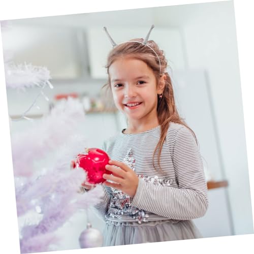 BAZEITFLOW Außerirdisches Haarreif Stirnband mit Antennen Halloween Party Kostüm Haarschmuck Karneval Cosplay Zubehör für Erwachsene von BAZEITFLOW