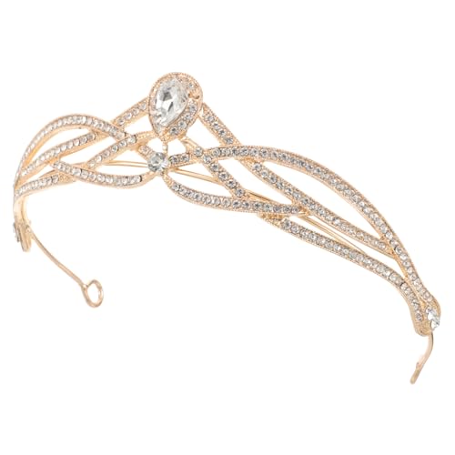 BAZEITFLOW Barock Brautkrone mit Vintage Grünem Strass Leichtes Haarschmuck für Hochzeit Party Fotoshooting und Halloween Damen Tiara Kopfschmuck Stilvolles Design für Braut und von BAZEITFLOW