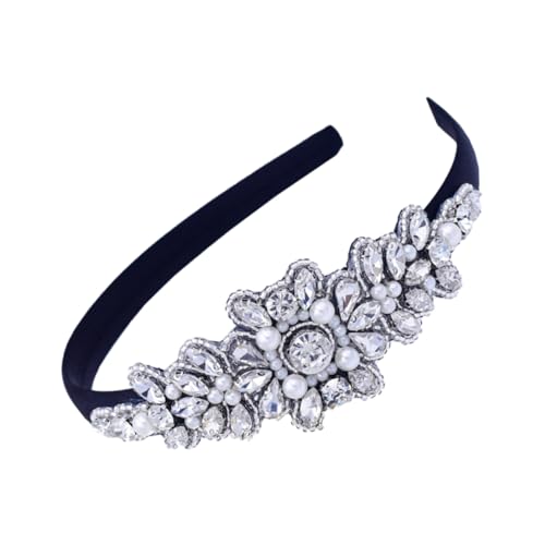 BAZEITFLOW Haarreifen Für Frauen Aus Hochwertigem Strass-material Schöner Kopfschmuck Für Mädchen Und Erwachsene Geeignet Für Partys Und Alltag Universalgröße Leicht Zu Tragen Und von BAZEITFLOW