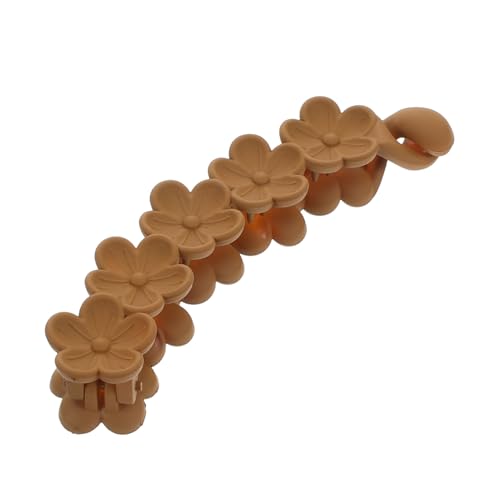 BAZEITFLOW Unique Flower Hair Clip Anti- Ponytail Extension Für Hochsteckfrisuren Süße Haarspange Für Dickes Haar Stilvolle Haardekoration Für Damen Langlebig Und Tragbar von BAZEITFLOW