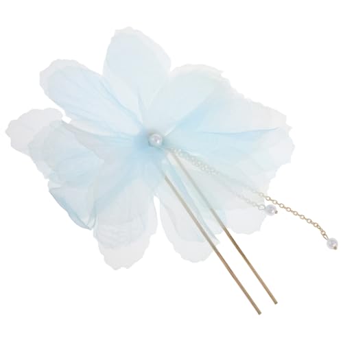 BAZEITFLOW Blumenperlen Haarspange im Chinesischen Stil Eleganter Haarschmuck für Hochzeiten Festlichkeiten und Alltag Robuste und Langlebige Haarnadel mit Floralen Motiven für Damen von BAZEITFLOW
