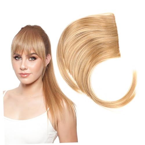 BAZEITFLOW Clip In Bangs Haarclip Synthetische Haarverlängerung Nahtloser Look Einfach Befestigung Damen Haaraccessoire Für Alltag Party Hochzeit von BAZEITFLOW
