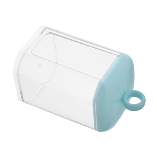 BAZEITFLOW Cotton Swab und Wattepads Aufbewahrungsbox mit Deckel Moderner Organizer für Zahnstochers Make Up Pads und Reisebedarf Stapelbarer Desktop Behälter zur Feuchtigkeitsgeschützten von BAZEITFLOW